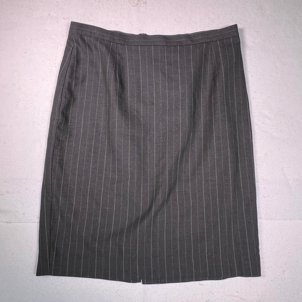 Ojay Pencil Skirt Womens 14 Charcoal New